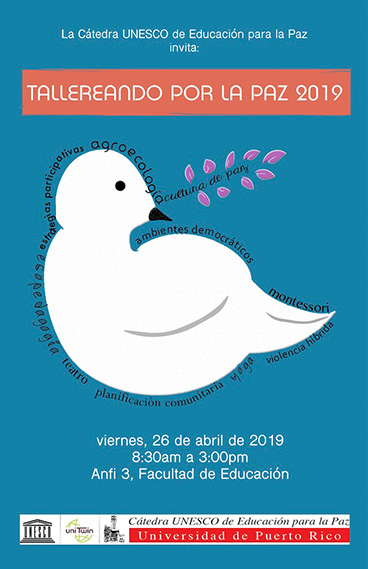 afiche de actividad