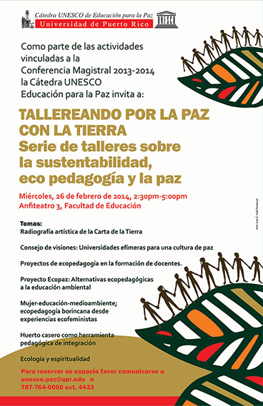 afiche de actividad